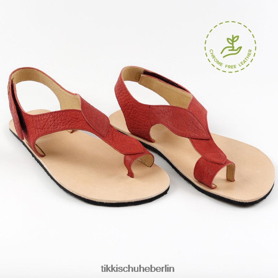 Tikki Erwachsene Barfußsandalen Soul v2 ZX0D4D226 Schuhwerk Scharlach