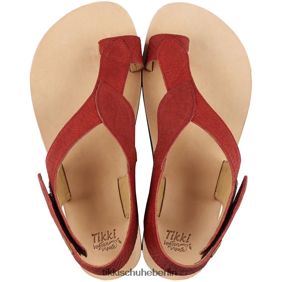 Tikki Erwachsene Barfußsandalen Soul v2 ZX0D4D226 Schuhwerk Scharlach