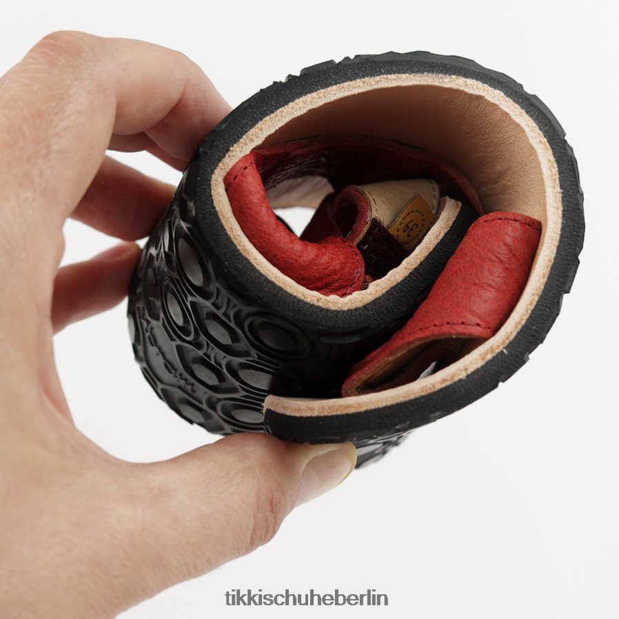 Tikki Erwachsene Barfußsandalen Soul v2 ZX0D4D226 Schuhwerk Scharlach