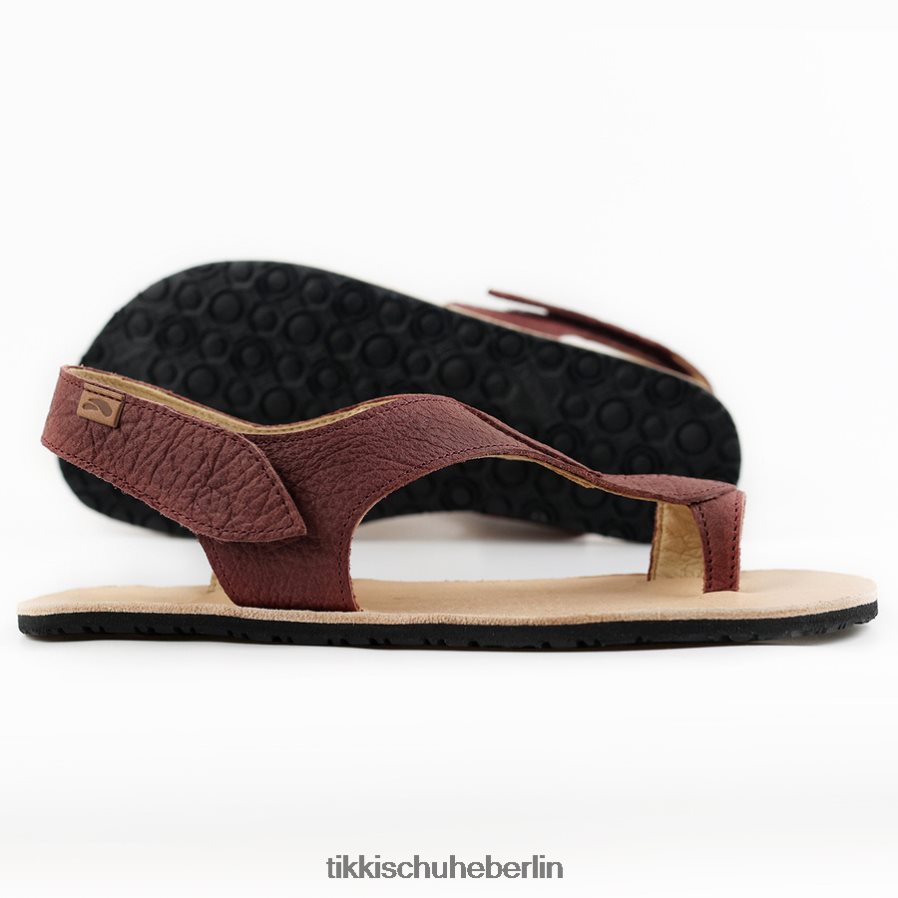 Tikki Erwachsene Barfußsandalen Soul v2 ZX0D4D228 Schuhwerk Bordeaux