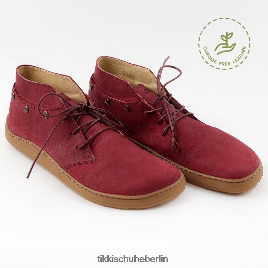 Tikki Erwachsene Jay-Leder ZX0D4D202 Schuhwerk Burgund