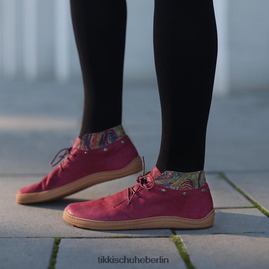 Tikki Erwachsene Jay-Leder ZX0D4D202 Schuhwerk Burgund