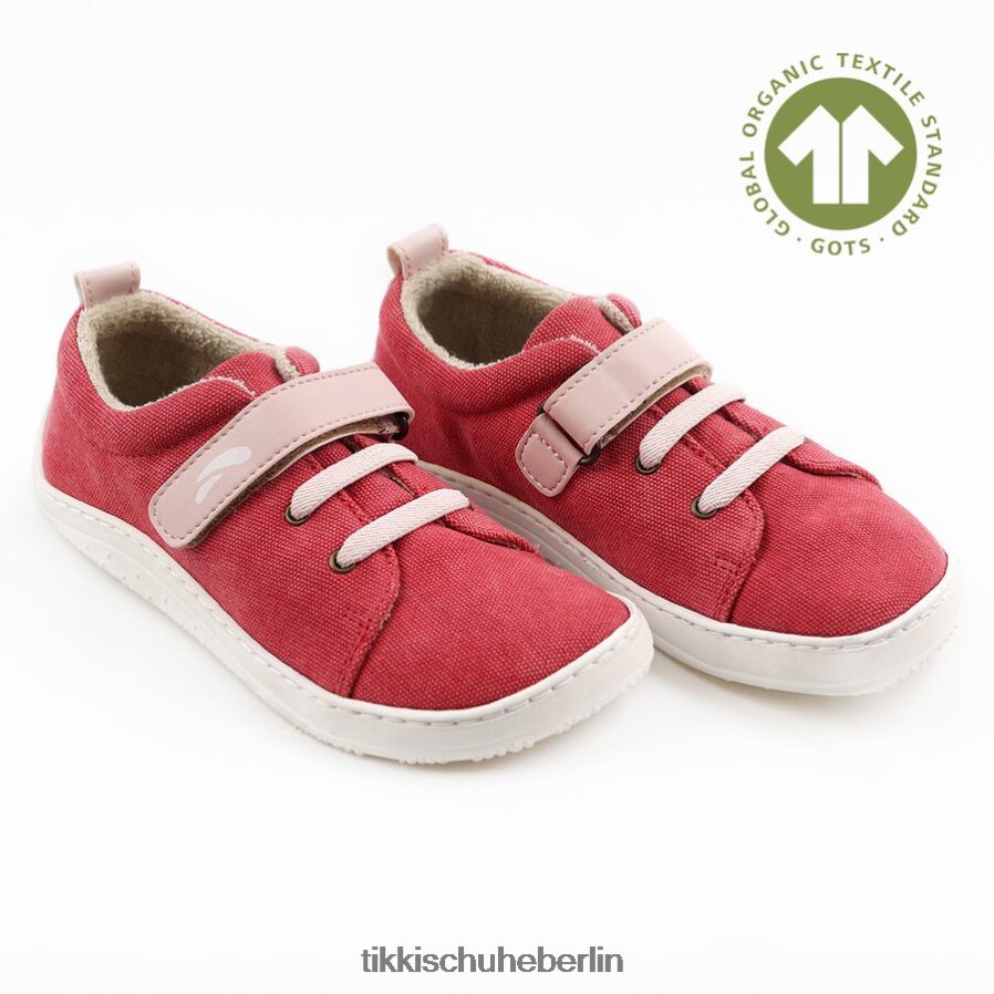 Tikki Erwachsene vegane Schuhe Harlekin ZX0D4D154 Schuhwerk Scharlach