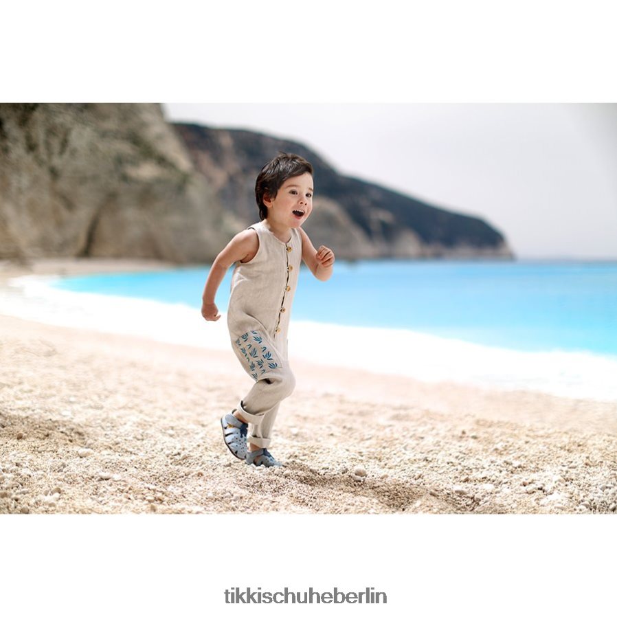 Tikki Kinder Aranya-Leder 2021 ZX0D4D101 Schuhwerk Blau