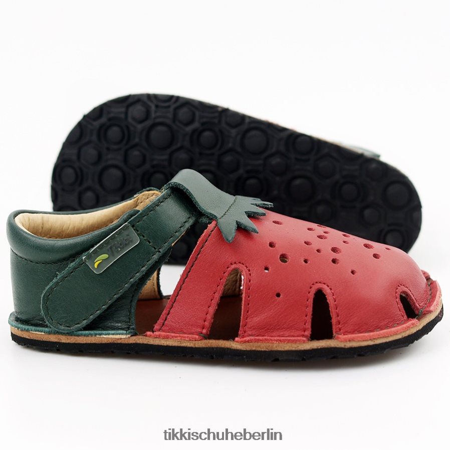 Tikki Kinder Aranya-Leder 2021 ZX0D4D102 Schuhwerk Erdbeere