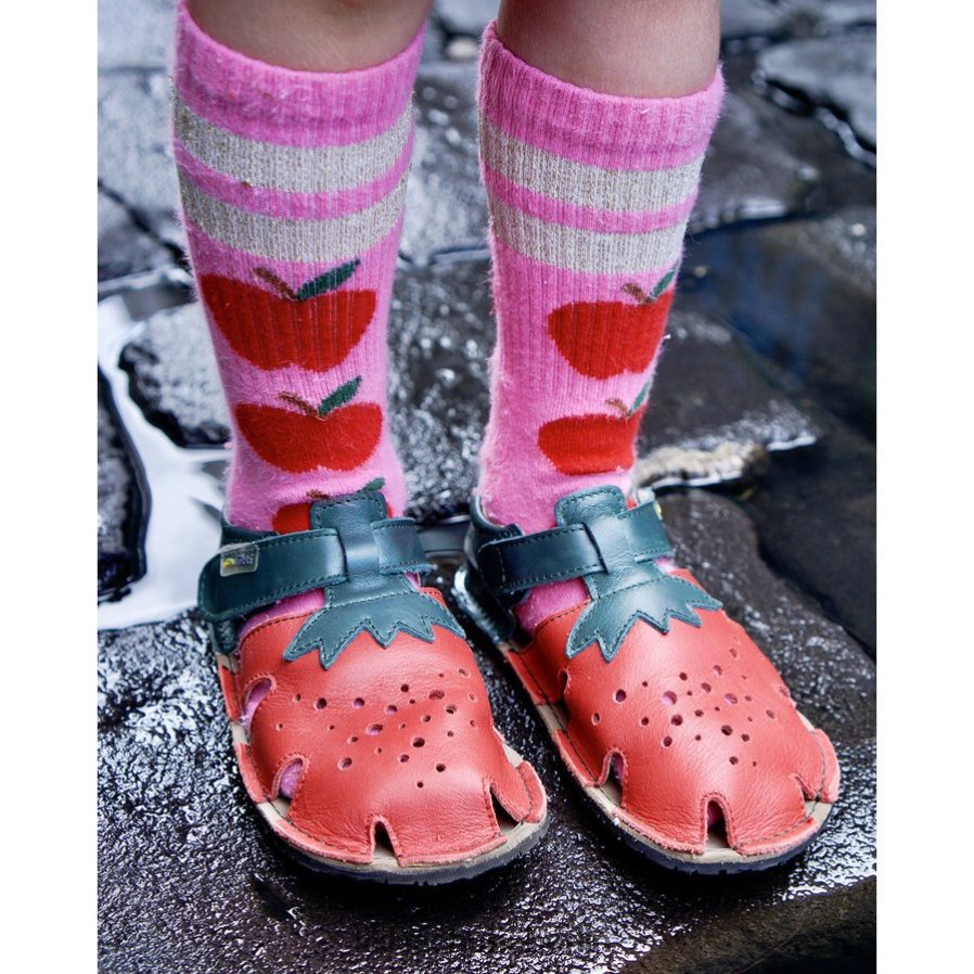 Tikki Kinder Aranya-Leder ZX0D4D70 Schuhwerk Blau