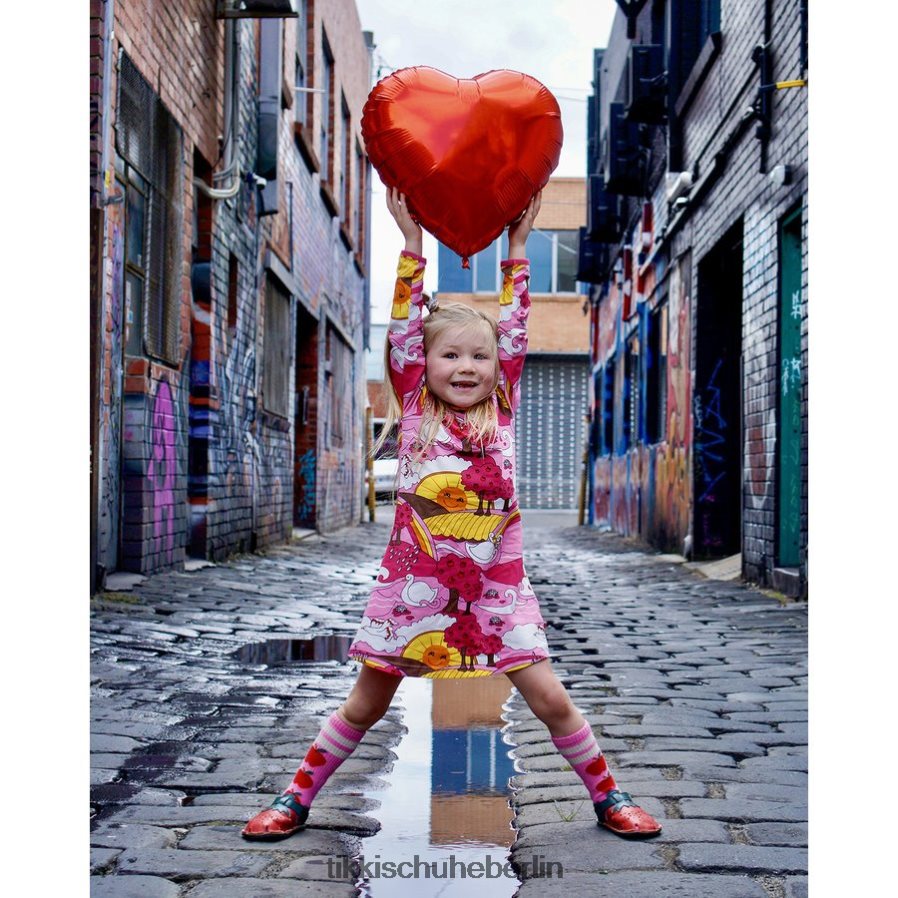 Tikki Kinder Aranya-Leder ZX0D4D70 Schuhwerk Blau