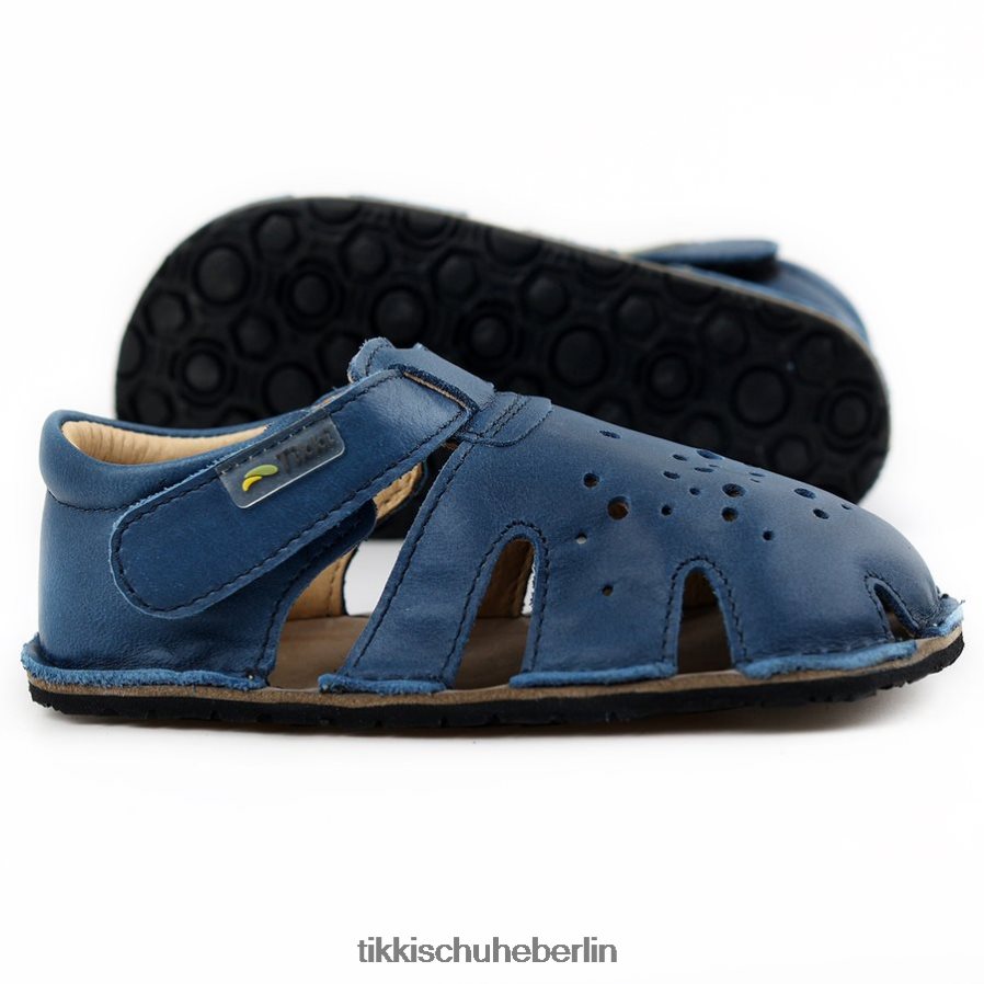 Tikki Kinder Aranya-Leder ZX0D4D70 Schuhwerk Blau