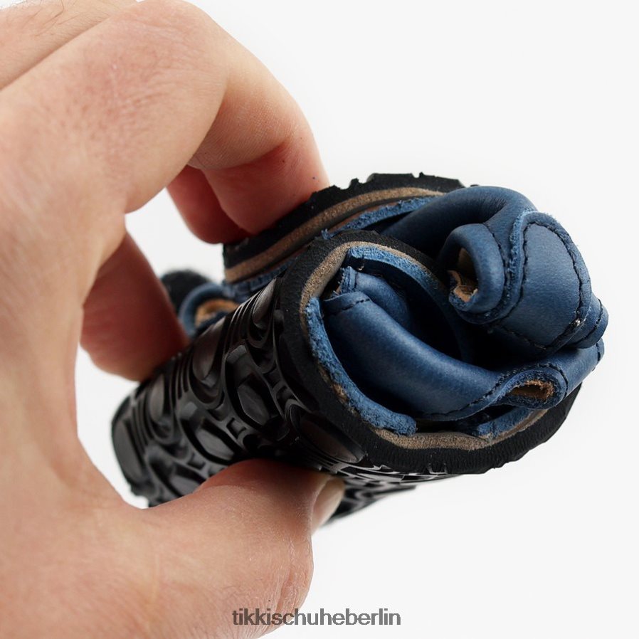 Tikki Kinder Aranya-Leder ZX0D4D70 Schuhwerk Blau