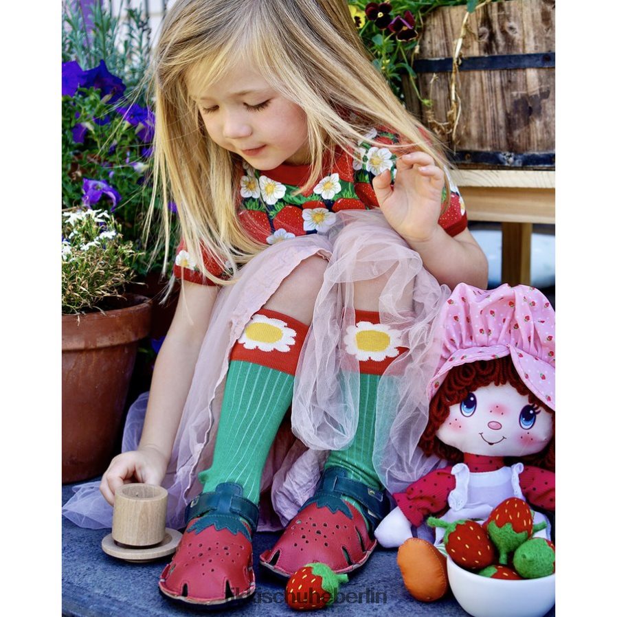 Tikki Kinder Aranya-Leder ZX0D4D74 Schuhwerk erröten