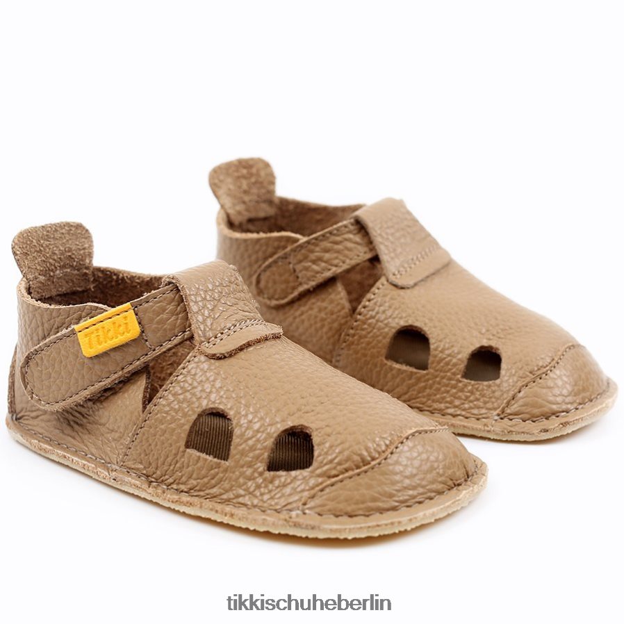 Tikki Kinder Nido Barfußsandalen ZX0D4D18 Schuhwerk Cappuccino