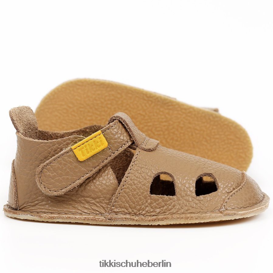Tikki Kinder Nido Barfußsandalen ZX0D4D18 Schuhwerk Cappuccino