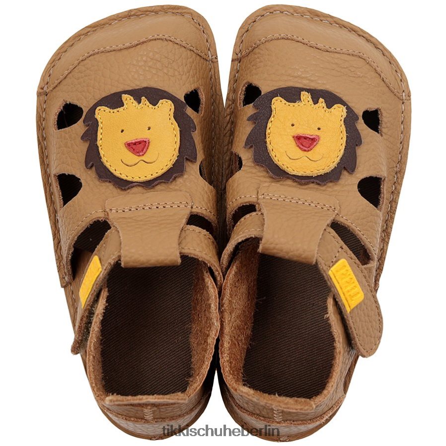 Tikki Kinder Outlet Barfußsandalen Nido ZX0D4D86 Schuhwerk Löwe