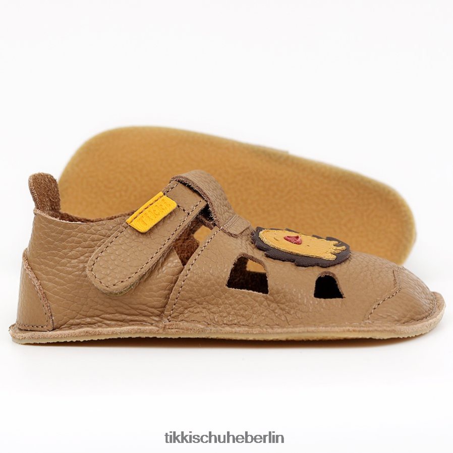 Tikki Kinder Outlet Barfußsandalen Nido ZX0D4D86 Schuhwerk Löwe