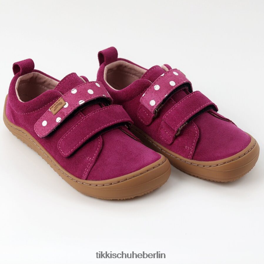 Tikki Kinder Barfußschuhe Harlekin ZX0D4D138 Schuhwerk fuxia