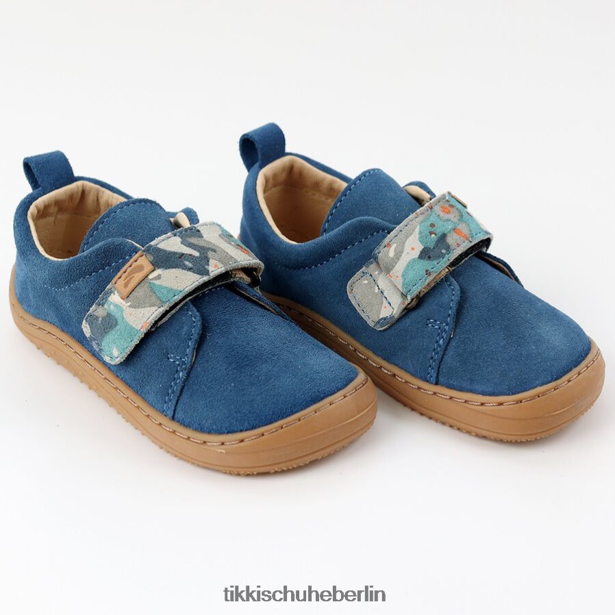 Tikki Kinder Barfußschuhe Harlekin ZX0D4D140 Schuhwerk zaffiro