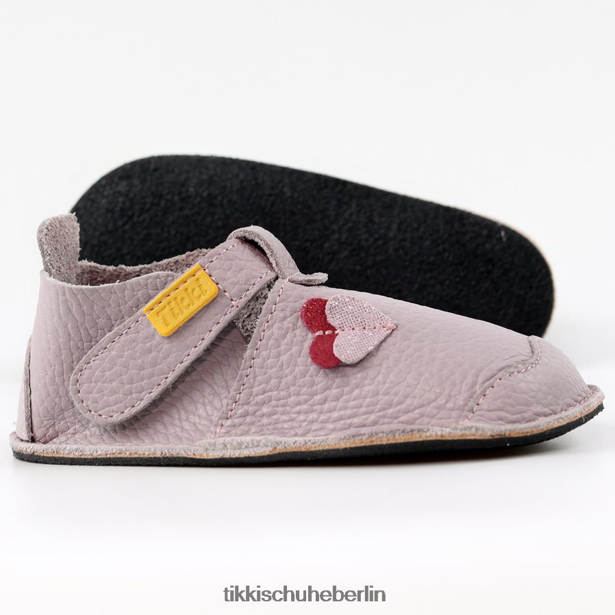 Tikki Kinder Barfußschuhe nido ZX0D4D131 Schuhwerk kleine Herzen