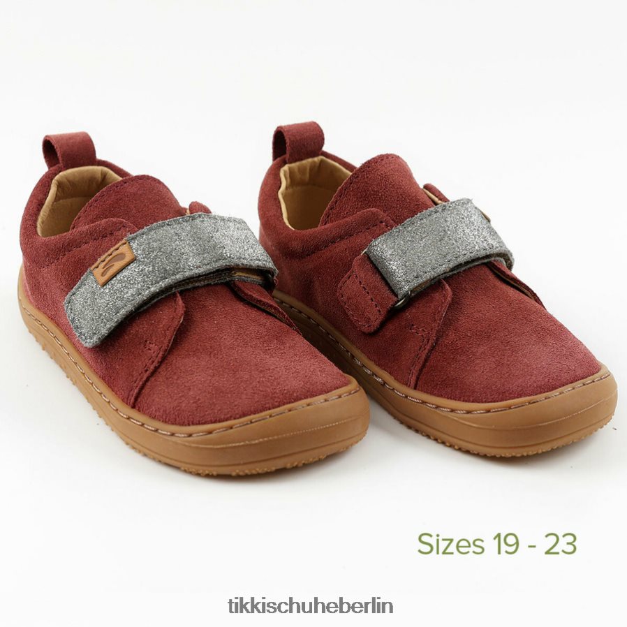 Tikki Kinder Harlekin-Barfußschuhe ZX0D4D103 Schuhwerk Lippenstift