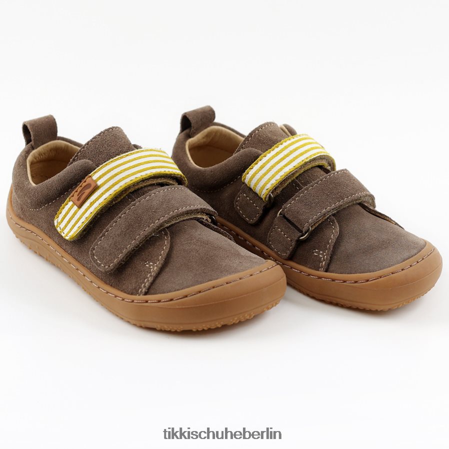 Tikki Kinder Harlekin-Barfußschuhe ZX0D4D112 Schuhwerk Rauch