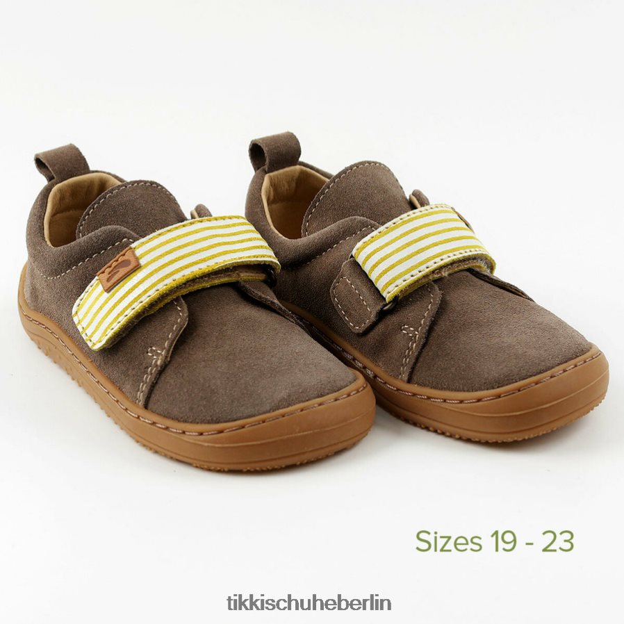 Tikki Kinder Harlekin-Barfußschuhe ZX0D4D112 Schuhwerk Rauch