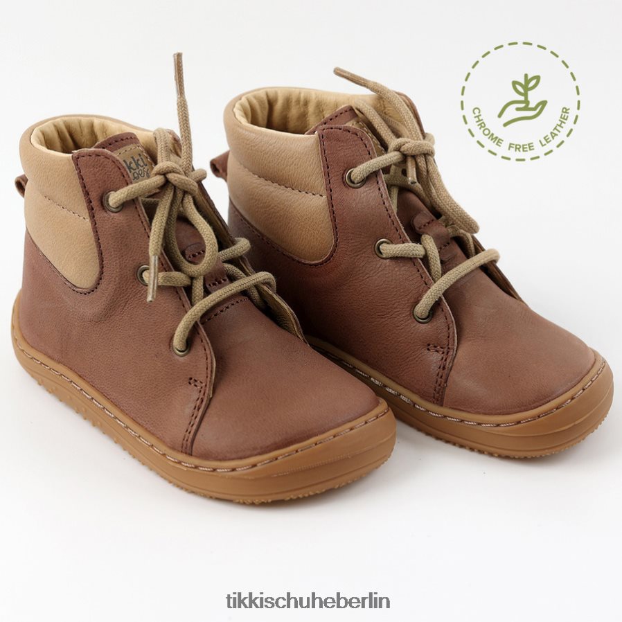 Tikki Kinder Barfußstiefelkäfer ZX0D4D183 Schuhwerk Karamell