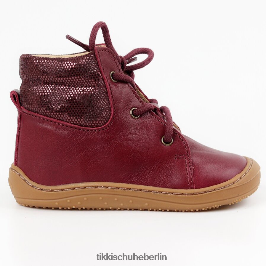 Tikki Kinder Barfußstiefelkäfer ZX0D4D194 Schuhwerk Kirsche