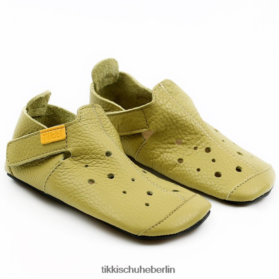 Tikki Kinder Ziggy v1 Leder ZX0D4D2 Schuhwerk Kalk