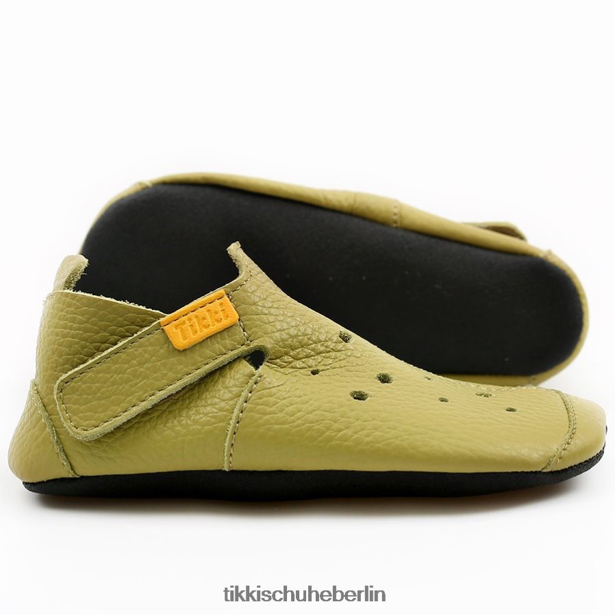 Tikki Kinder Ziggy v1 Leder ZX0D4D2 Schuhwerk Kalk