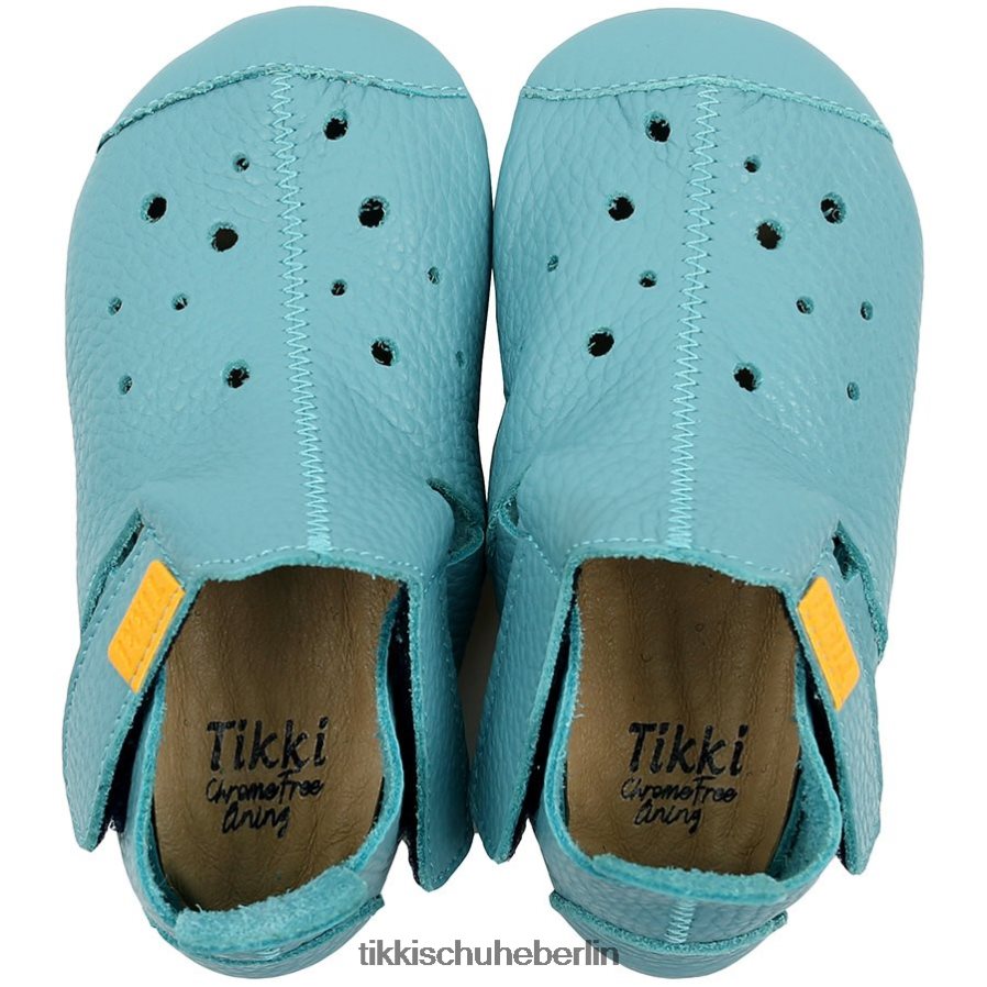 Tikki Kinder Ziggy v1 Leder ZX0D4D6 Schuhwerk azurblau