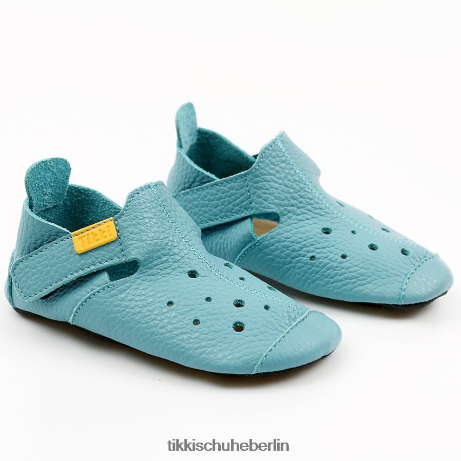 Tikki Kinder Ziggy v1 Leder ZX0D4D6 Schuhwerk azurblau