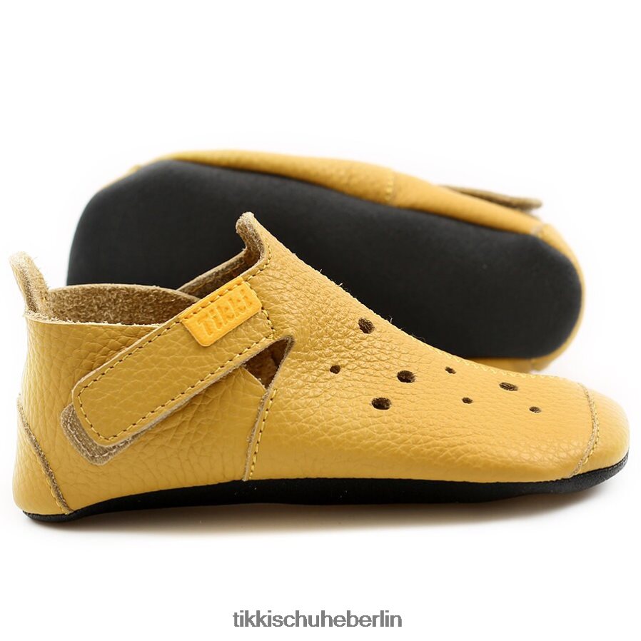 Tikki Kinder Ziggy v2 Leder ZX0D4D28 Schuhwerk Gelb
