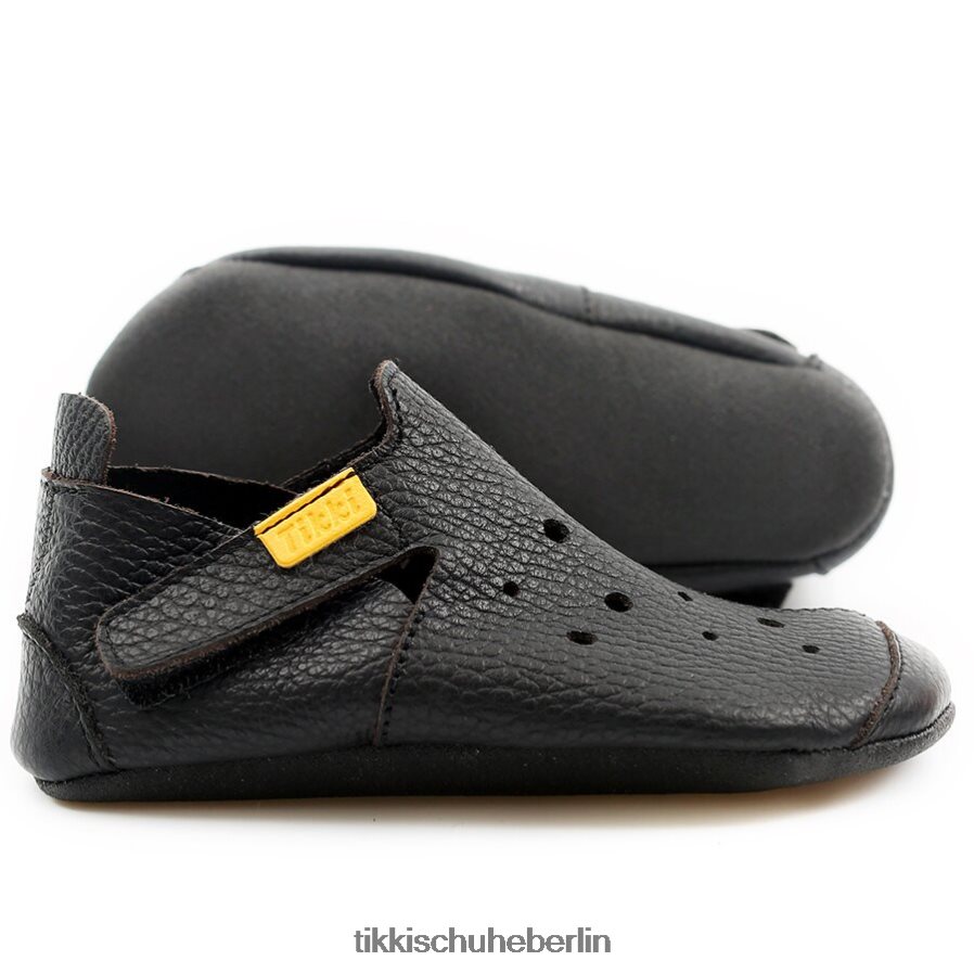 Tikki Kinder Ziggy v2 Leder ZX0D4D36 Schuhwerk Schwarz