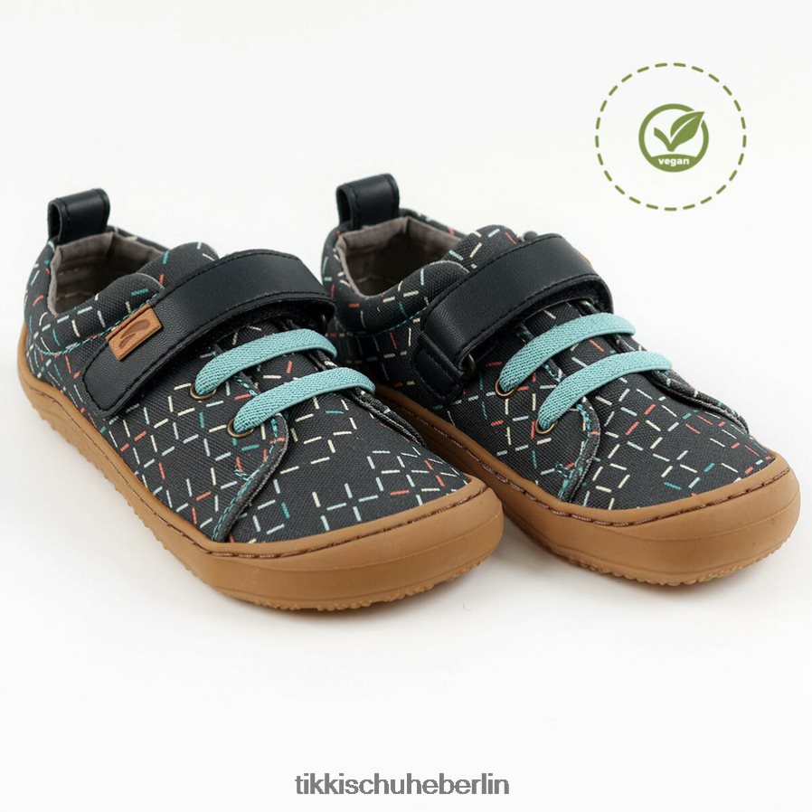 Tikki Kinder vegane Schuhe Harlekin ZX0D4D118 Schuhwerk Linien