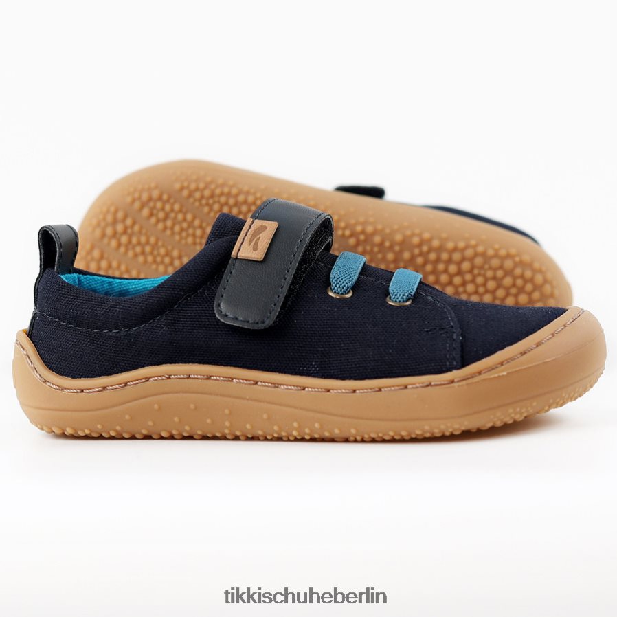 Tikki Kinder vegane Schuhe Harlekin ZX0D4D119 Schuhwerk tiefes Blau
