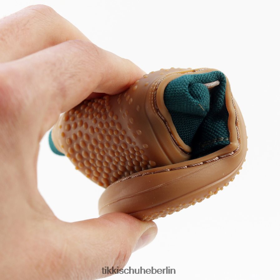 Tikki Kinder vegane Schuhe Harlekin ZX0D4D120 Schuhwerk Grün