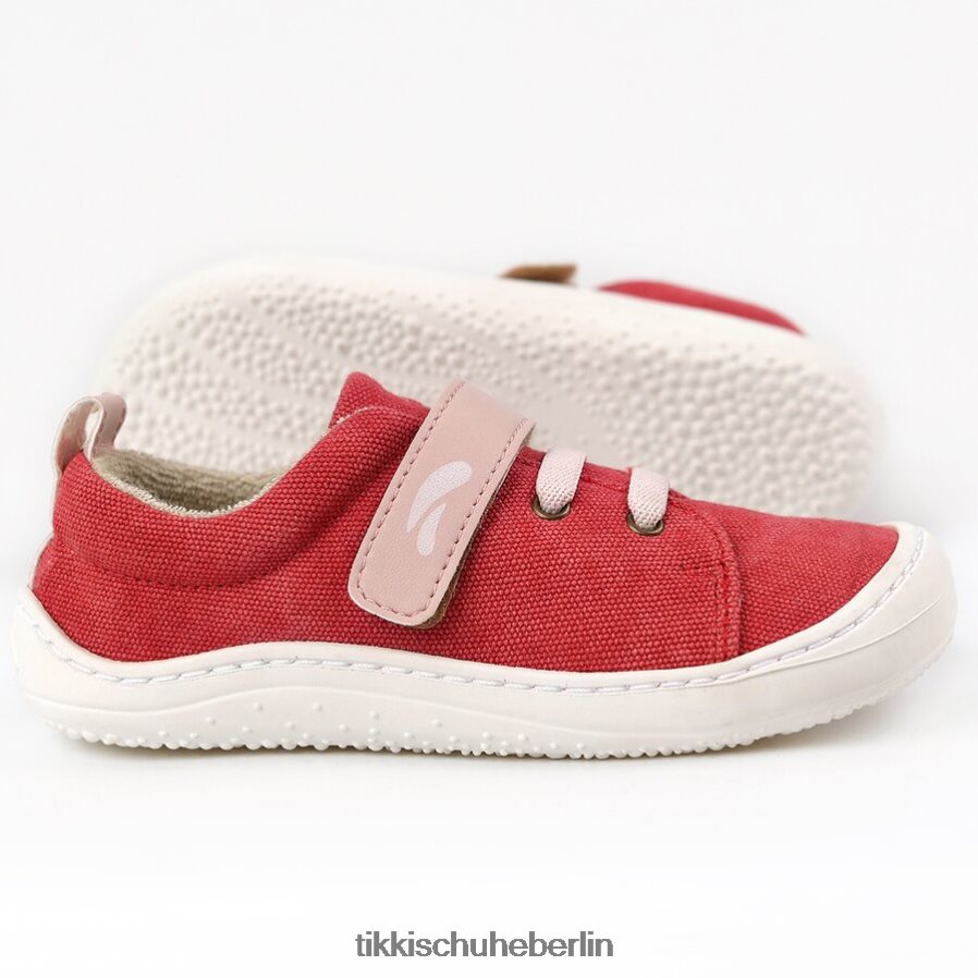 Tikki Kinder vegane Schuhe Harlekin ZX0D4D155 Schuhwerk Scharlach
