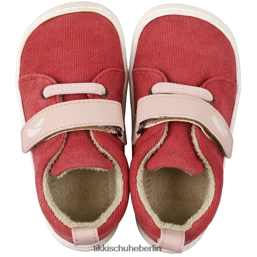 Tikki Kinder vegane Schuhe Harlekin ZX0D4D156 Schuhwerk Scharlach