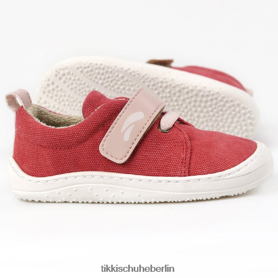 Tikki Kinder vegane Schuhe Harlekin ZX0D4D156 Schuhwerk Scharlach